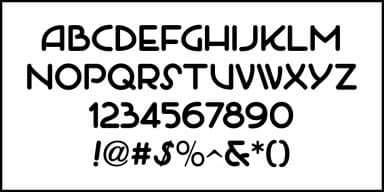 SHOW CARD WORK by Jeff Levine Fonts — Decorative Font — thumbnail 3