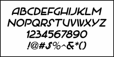 SHOW CARD WORK by Jeff Levine Fonts — Decorative Font — thumbnail 5