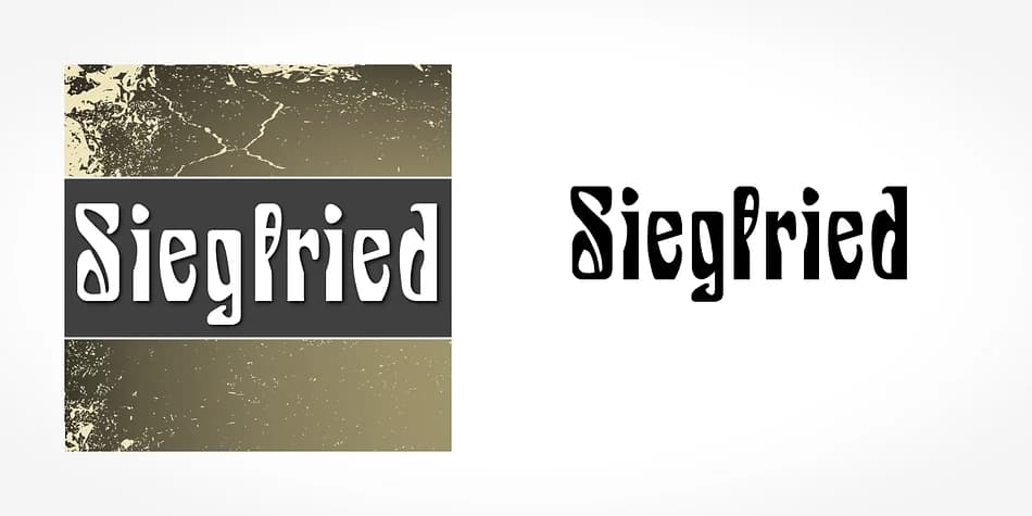 Siegfried by SoftMaker — Decorative Font