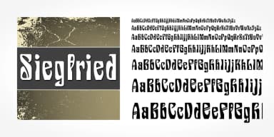 Siegfried by SoftMaker — Decorative Font — thumbnail 5