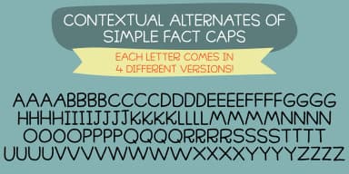 Simple Fact by Bogstav — Dingbats Font — thumbnail 8