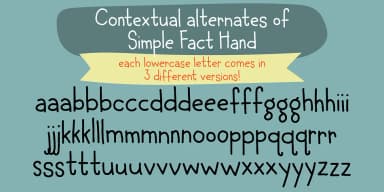 Simple Fact by Bogstav — Dingbats Font — thumbnail 9