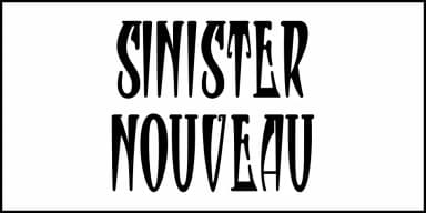 Sinister Nouveau JNL by Jeff Levine Fonts — Decorative Font — thumbnail 2