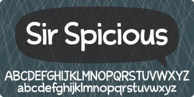 Sir Spicious by Pizzadude.dk — Decorative Font — thumbnail 1