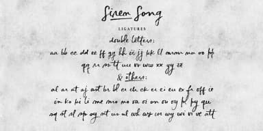 Siren Song by Ana's Fonts — Dingbats Font — thumbnail 4