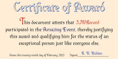 SJURecord by Ingrimayne Type — Blackletter Font — thumbnail 2