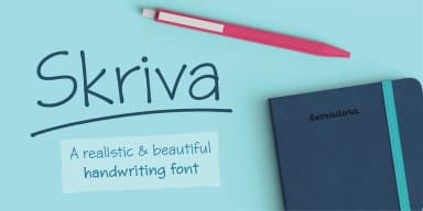 Skriva by Letradora — Decorative Font — thumbnail 1