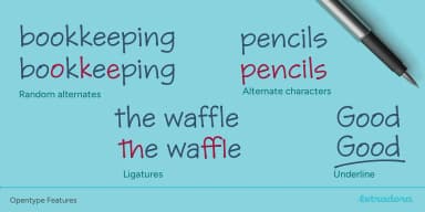 Skriva by Letradora — Decorative Font — thumbnail 6