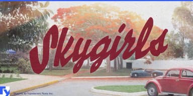 Skygirls by Typodermic Fonts Inc. — Script Handwritten Font — thumbnail 1