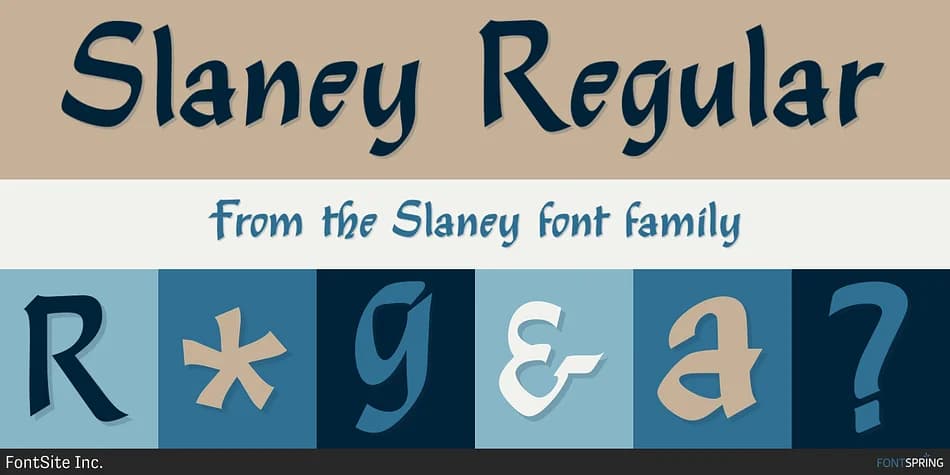 Slaney by FontSite Inc. — Script Handwritten Font