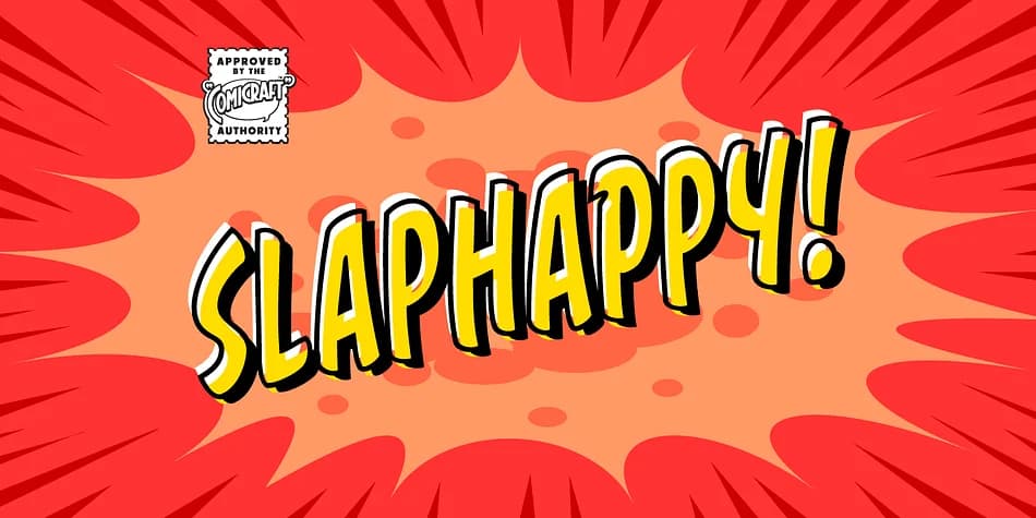 Slap Happy by Comicraft — Decorative Font