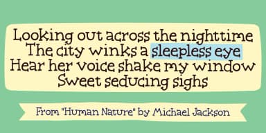 Sleepless Eye by Bogstav — Decorative Font — thumbnail 2