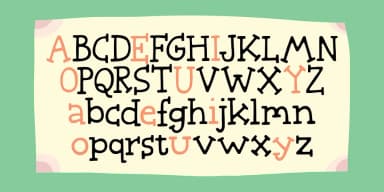 Sleepless Eye by Bogstav — Decorative Font — thumbnail 9