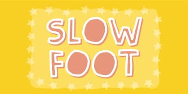 SLOW FOOT by Pizzadude.dk — Decorative Font — thumbnail 1