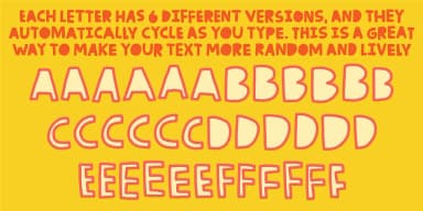 SLOW FOOT by Pizzadude.dk — Decorative Font — thumbnail 2