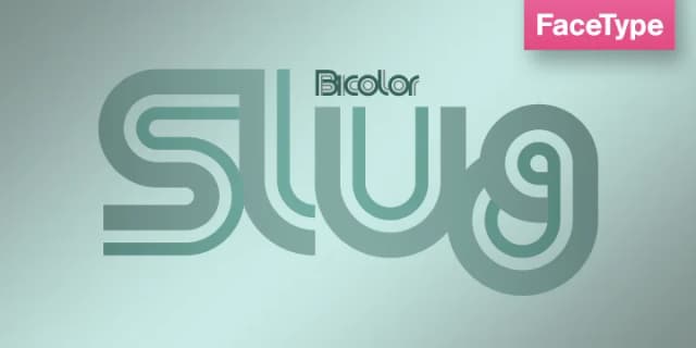 Slug by FaceType — Decorative Font