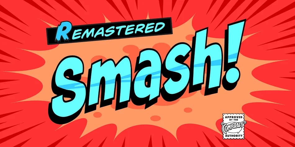 Smash by Comicraft — Decorative Font