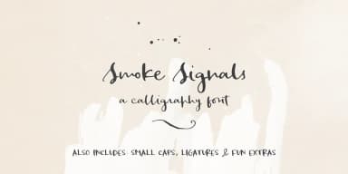 Smoke Signals by Ana's Fonts — Dingbats Font — thumbnail 1