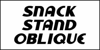 SNACK STAND JNL by Jeff Levine Fonts — Decorative Font — thumbnail 4