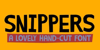 Snippers by Kitchen Table Type Foundry — Decorative Font — thumbnail 1