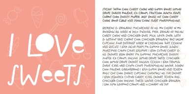 Snow Cone Pro by Fontforecast — Dingbats Font — thumbnail 7