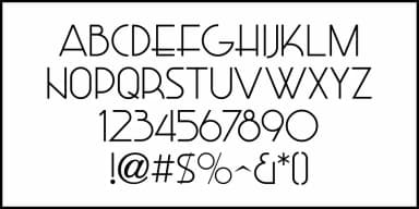 Society Crowd JNL by Jeff Levine Fonts — Decorative Font — thumbnail 3