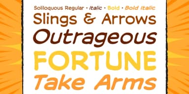 Soliloquous by Comicraft — Decorative Font — thumbnail 2