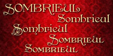 Sombrieul by Greater Albion Typefounders — Decorative Font — thumbnail 8