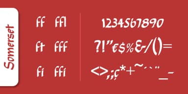 Somerset Pro by SoftMaker — Script Handwritten Font — thumbnail 3