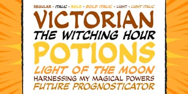 SOOTHSAYER by Comicraft — Decorative Font — thumbnail 2