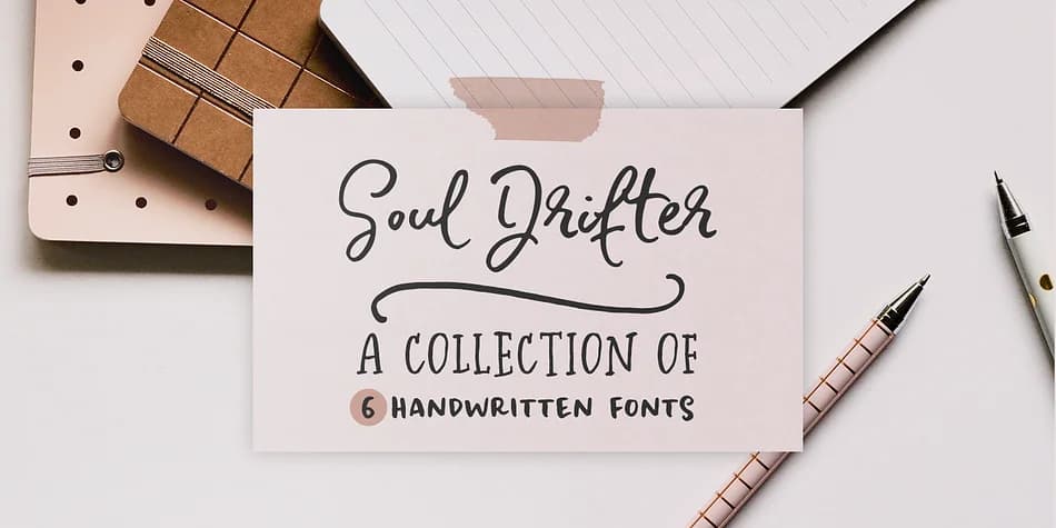 Soul Drifter by Ana's Fonts — Dingbats Font