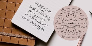 Soul Drifter by Ana's Fonts — Dingbats Font — thumbnail 3