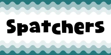 Spatchers by Pizzadude.dk — Decorative Font — thumbnail 1