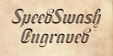 SpeedSwash by Greater Albion Typefounders — Blackletter Font — thumbnail 2