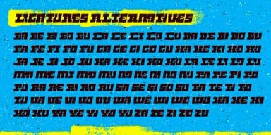 SPIKE BOT by Rodrigo Typo — Display Font — thumbnail 5