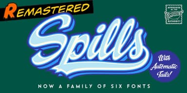 Spills by Comicraft — Script Handwritten Font — thumbnail 1