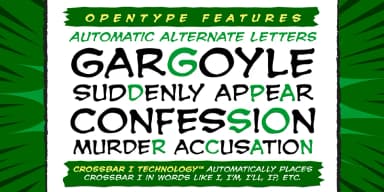 Spooky Tooth by Comicraft — Decorative Font — thumbnail 4