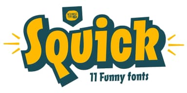 Squick by Rodrigo Typo — Dingbats Font — thumbnail 2