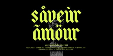 Stacktwin by Typia Nesia — Blackletter Font — thumbnail 2