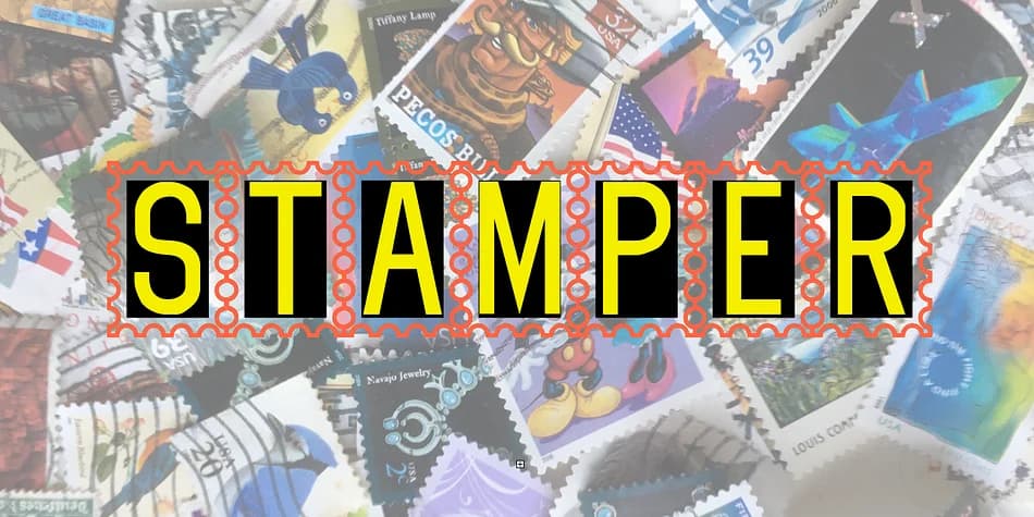 Stamper by Ingrimayne Type — Decorative Font