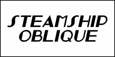 STEAMSHIP JNL by Jeff Levine Fonts — Decorative Font — thumbnail 4