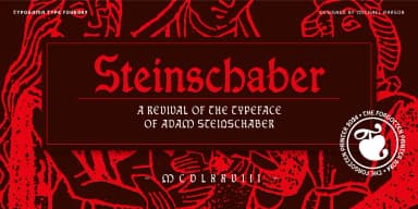 Steinschaber by Typogama — Blackletter Font — thumbnail 1