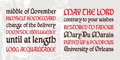 Steinschaber by Typogama — Blackletter Font — thumbnail 7