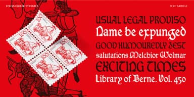 Steinschaber by Typogama — Blackletter Font — thumbnail 8