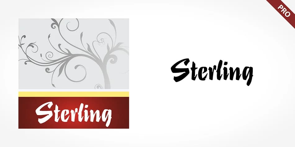 Sterling Pro by SoftMaker — Script Handwritten Font