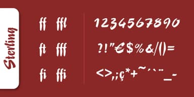Sterling Pro by SoftMaker — Script Handwritten Font — thumbnail 3