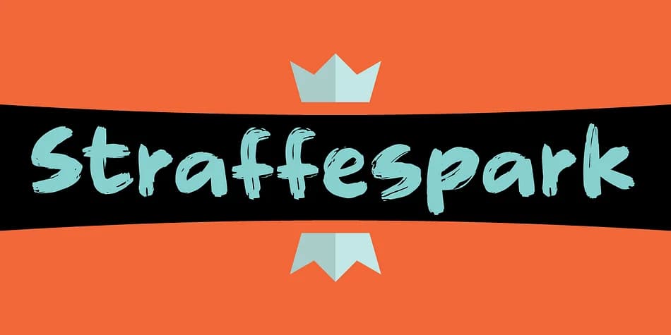 Straffespark by Pizzadude.dk — Display Font