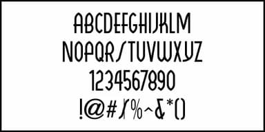 STRUCTURAL GLASS JNL by Jeff Levine Fonts — Decorative Font — thumbnail 3