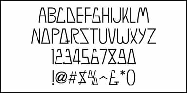 STUDIO LOT JNL by Jeff Levine Fonts — Decorative Font — thumbnail 3