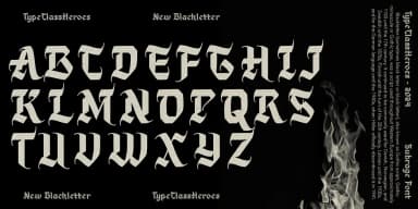 Subrage by TypeClassHeroes — Blackletter Font — thumbnail 2